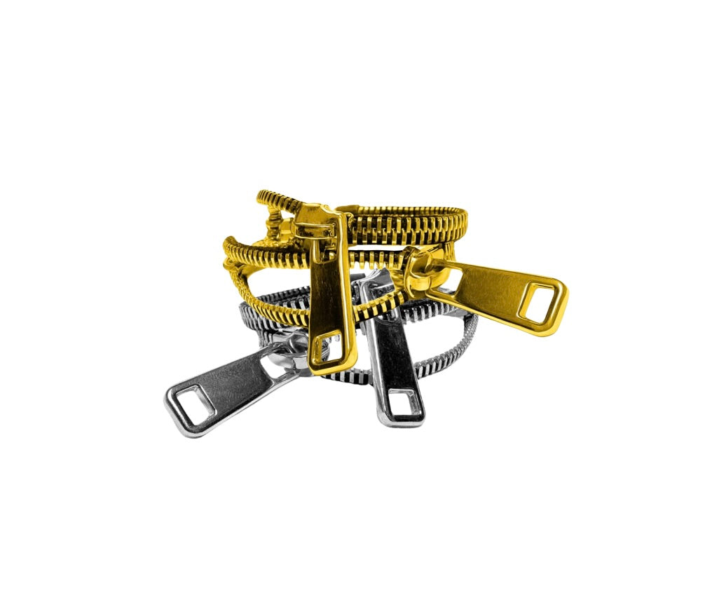 "zipped" bracelet